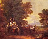 The Harvest Wagon by Thomas Gainsborough